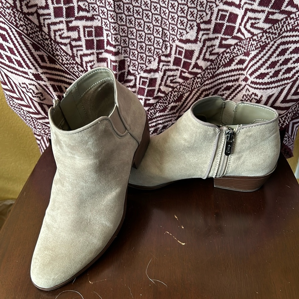 Comfy ankle boots.
